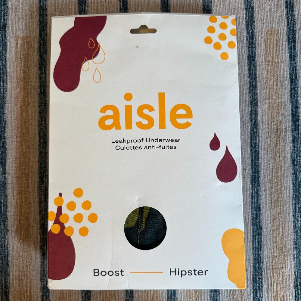 Aisle period underwear - 5X hipsters with boost - super absorbency - PFAS free